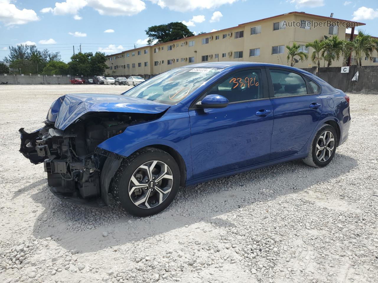 2020 Kia Forte Fe Blue vin: 3KPF24AD3LE226347