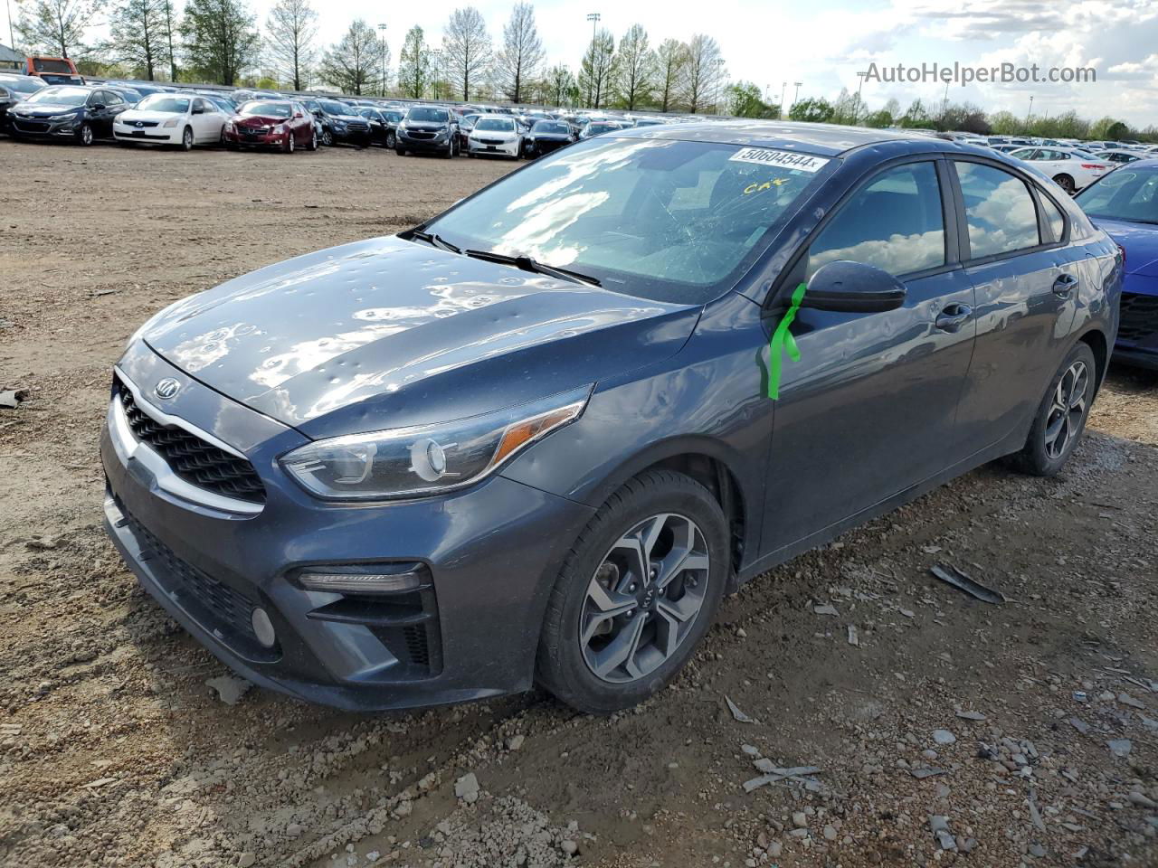 2020 Kia Forte Fe Gray vin: 3KPF24AD3LE234335