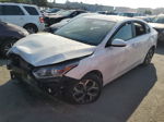 2020 Kia Forte Fe White vin: 3KPF24AD3LE241737