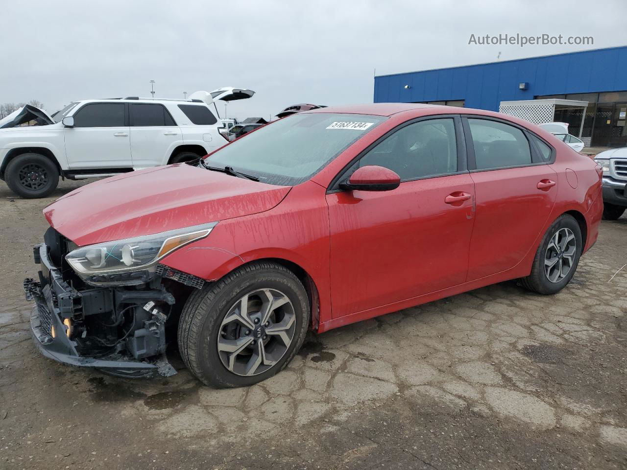 2020 Kia Forte Fe Red vin: 3KPF24AD3LE247988