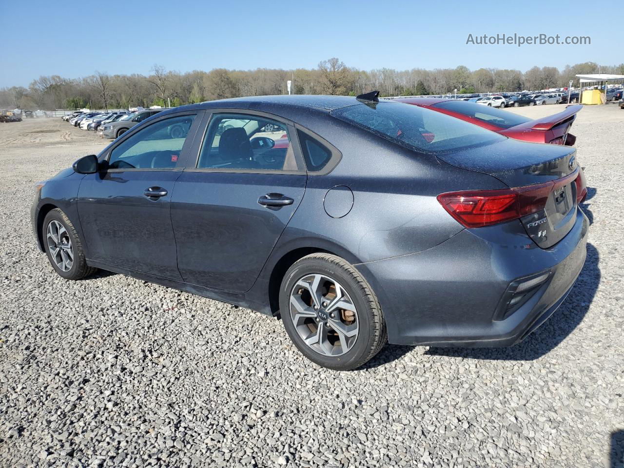 2020 Kia Forte Fe Gray vin: 3KPF24AD3LE248249