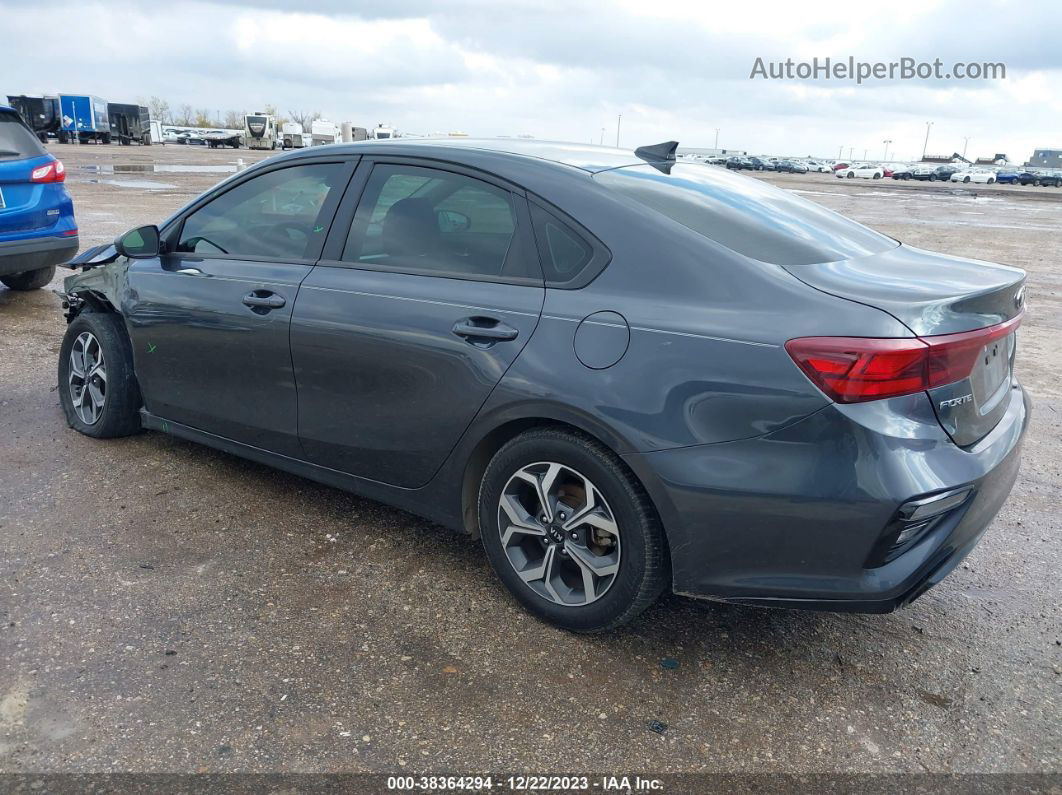 2020 Kia Forte Lxs Gray vin: 3KPF24AD3LE254133