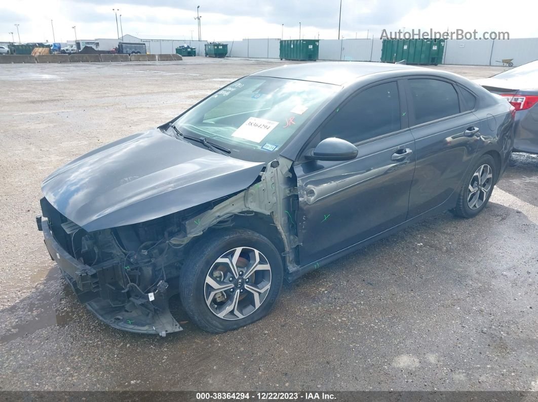 2020 Kia Forte Lxs Gray vin: 3KPF24AD3LE254133