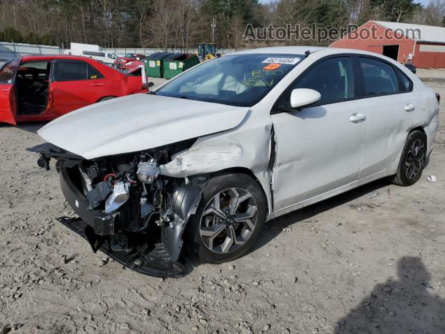 2020 Kia Forte Fe White vin: 3KPF24AD4LE140965