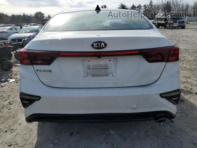 2020 Kia Forte Fe White vin: 3KPF24AD4LE140965