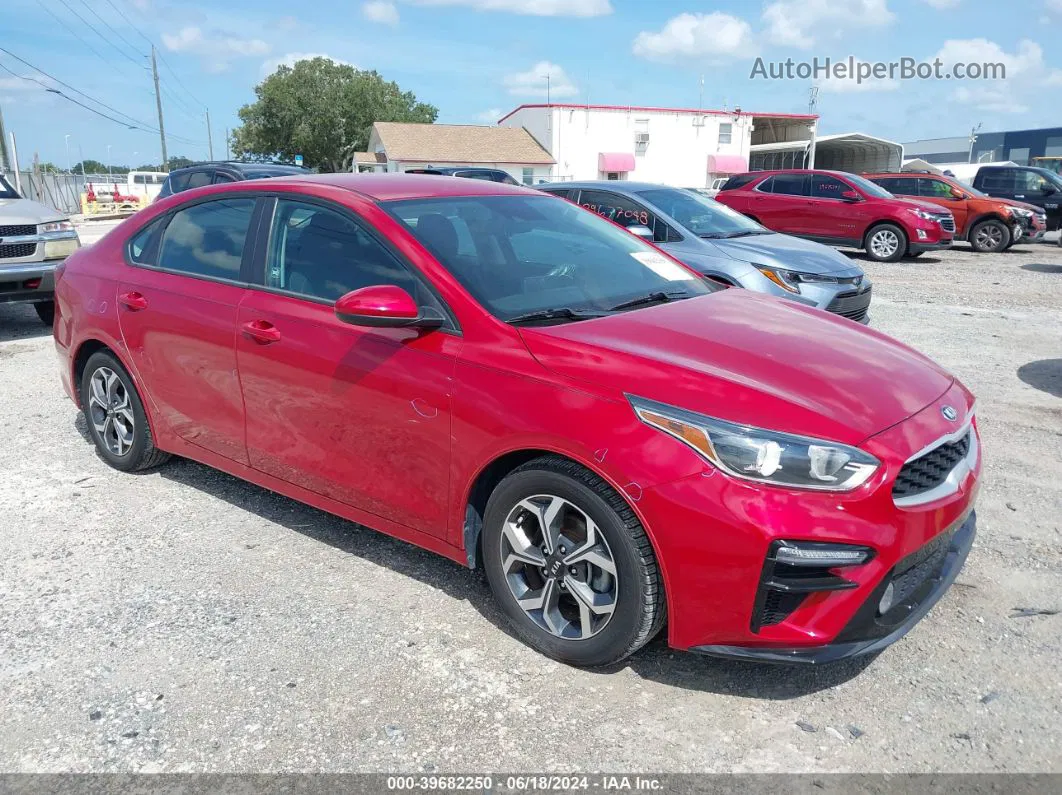 2020 Kia Forte Lxs Red vin: 3KPF24AD4LE141372