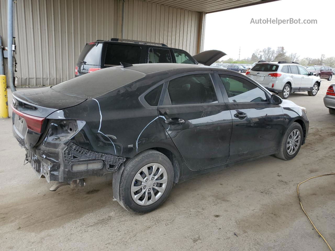 2020 Kia Forte Fe Black vin: 3KPF24AD4LE154896