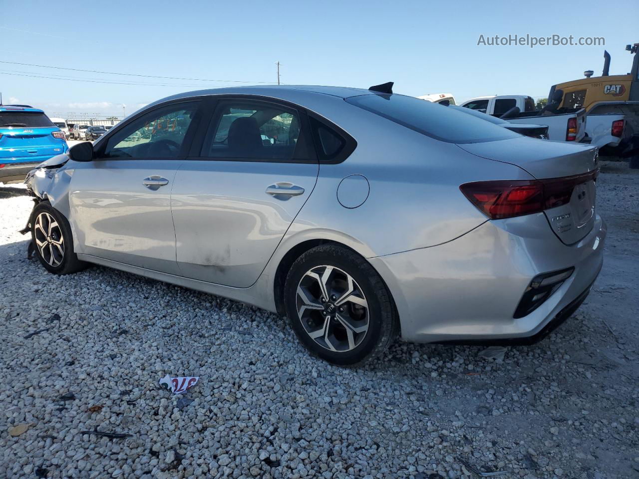 2020 Kia Forte Fe Серебряный vin: 3KPF24AD4LE170676