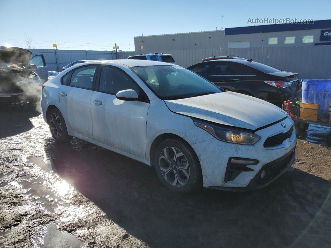 2020 Kia Forte Fe Белый vin: 3KPF24AD4LE173156