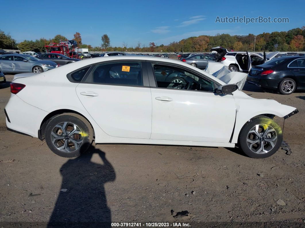 2020 Kia Forte Lxs White vin: 3KPF24AD4LE186070