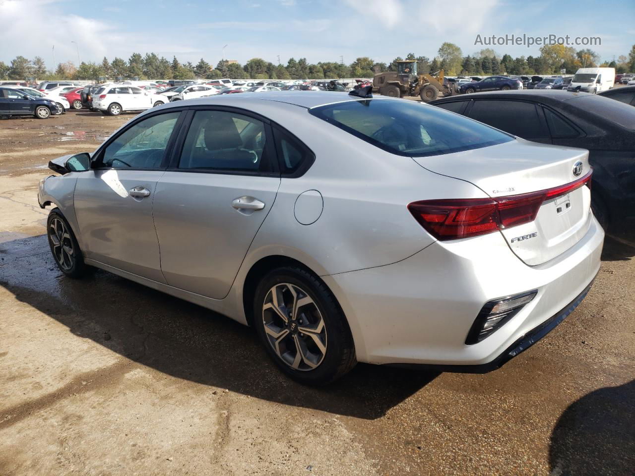 2020 Kia Forte Fe Silver vin: 3KPF24AD4LE192175