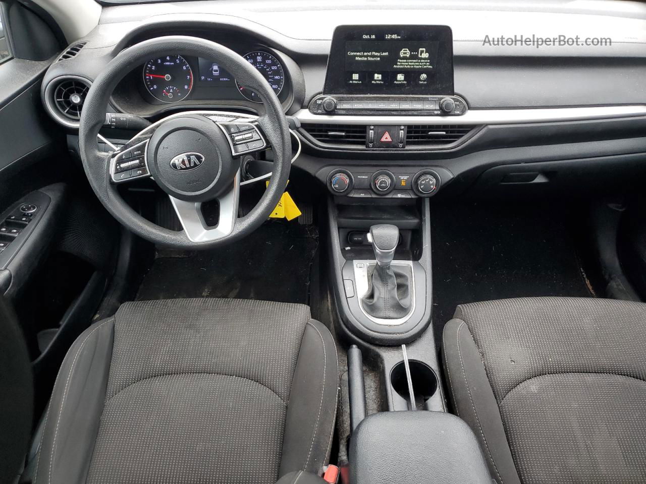 2020 Kia Forte Fe Silver vin: 3KPF24AD4LE192175