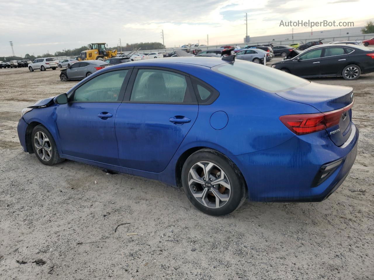 2020 Kia Forte Fe Синий vin: 3KPF24AD4LE202283