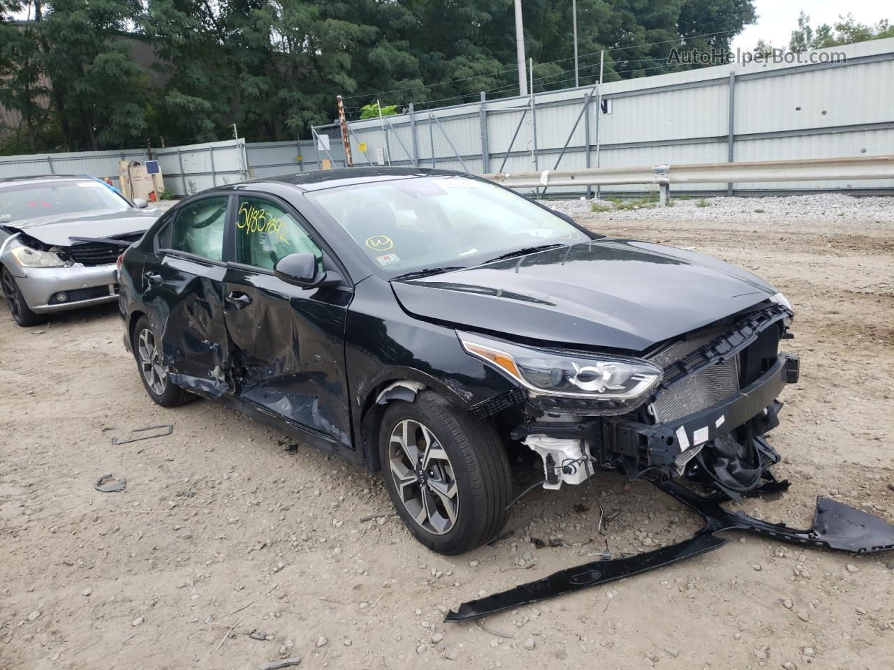 2020 Kia Forte Fe Black vin: 3KPF24AD4LE205460