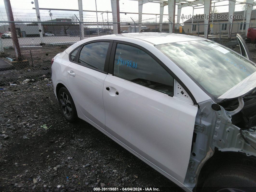 2020 Kia Forte Lxs White vin: 3KPF24AD4LE208858