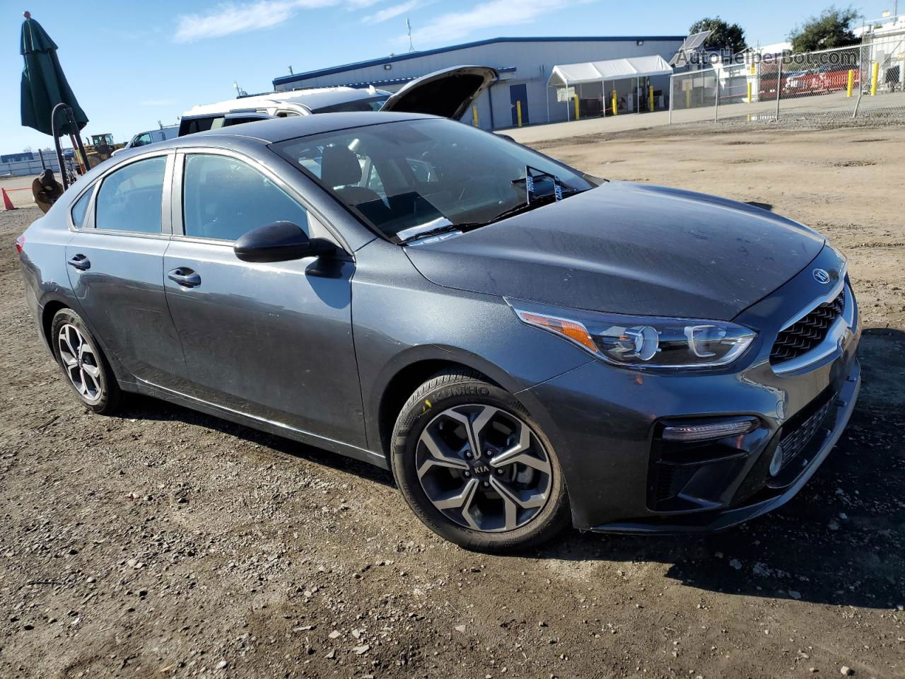 2020 Kia Forte Fe Gray vin: 3KPF24AD4LE235414