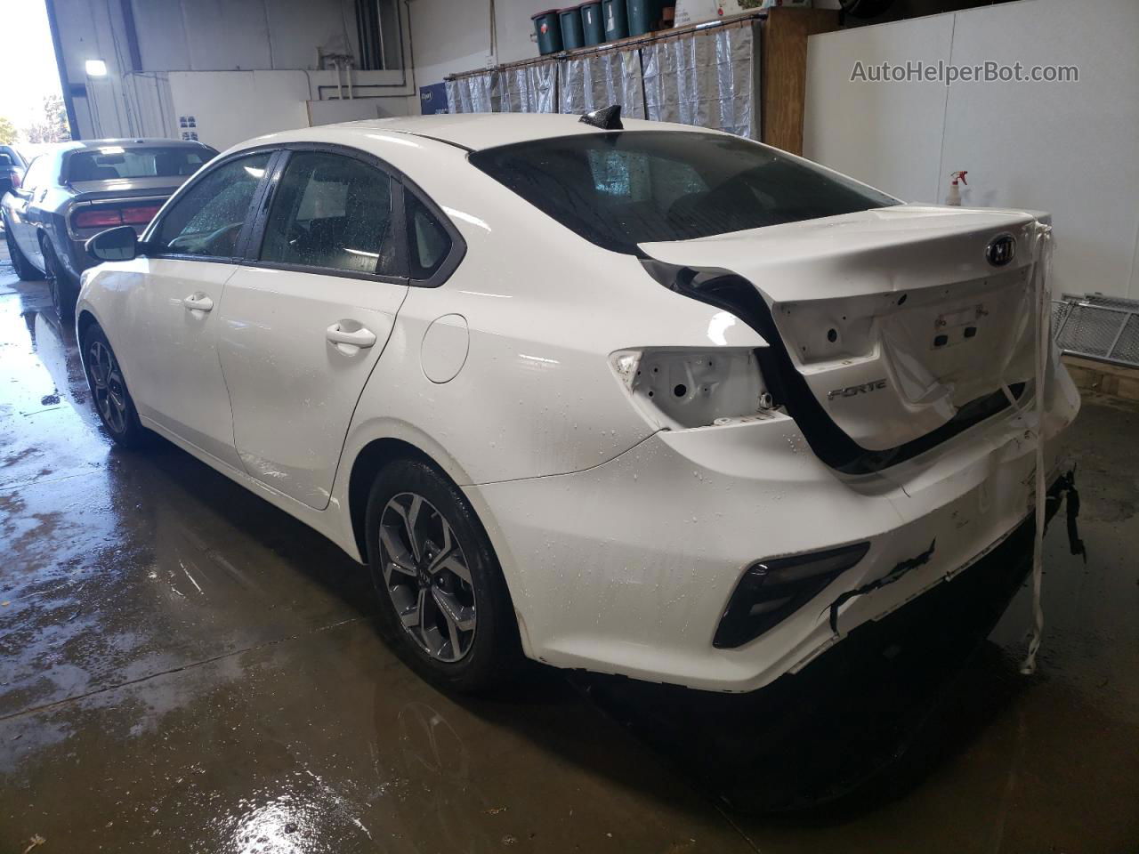 2020 Kia Forte Fe White vin: 3KPF24AD4LE241648