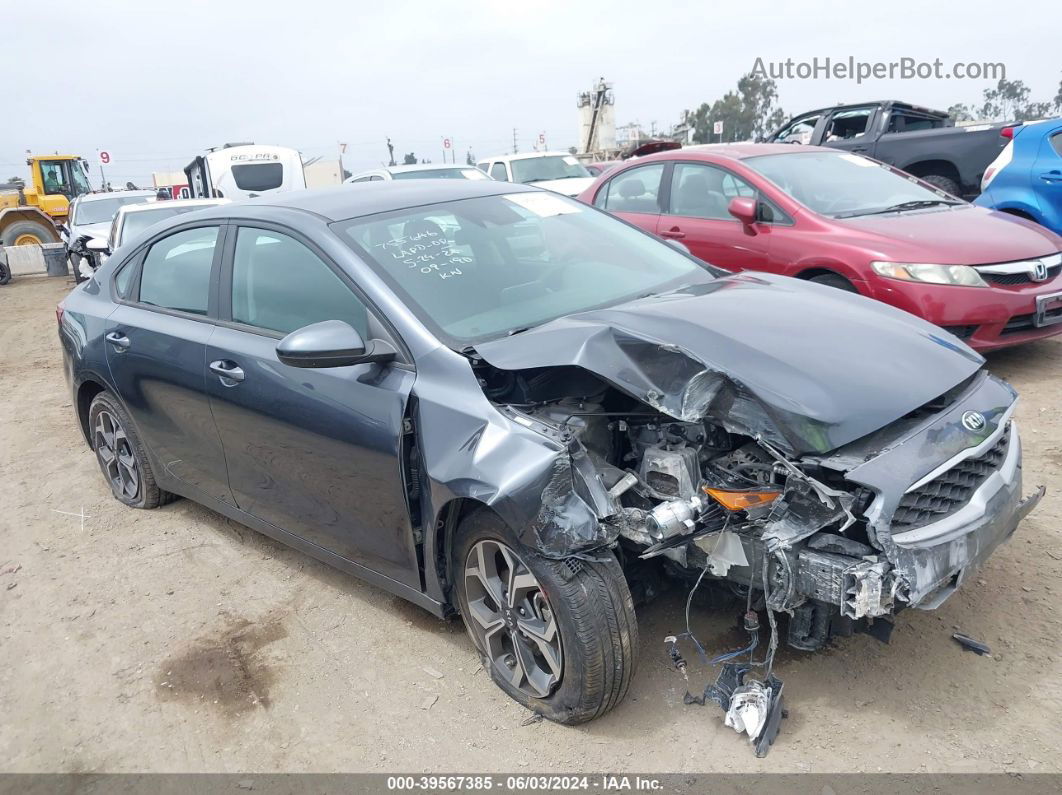 2020 Kia Forte Lxs Gray vin: 3KPF24AD4LE244744