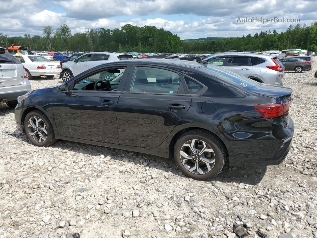 2020 Kia Forte Fe Черный vin: 3KPF24AD4LE262192