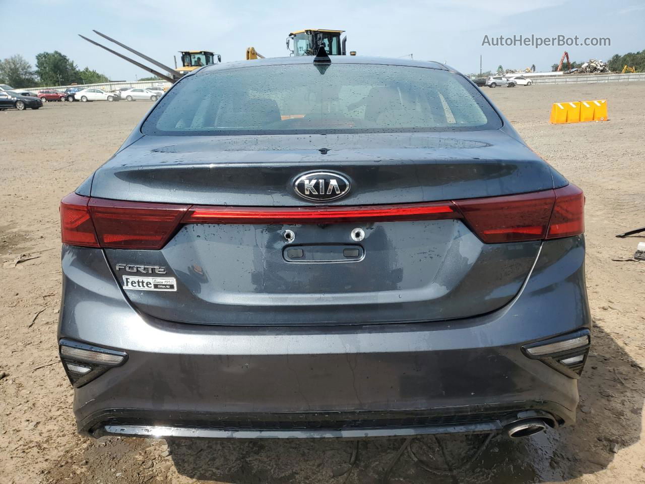 2020 Kia Forte Fe Gray vin: 3KPF24AD5LE145110