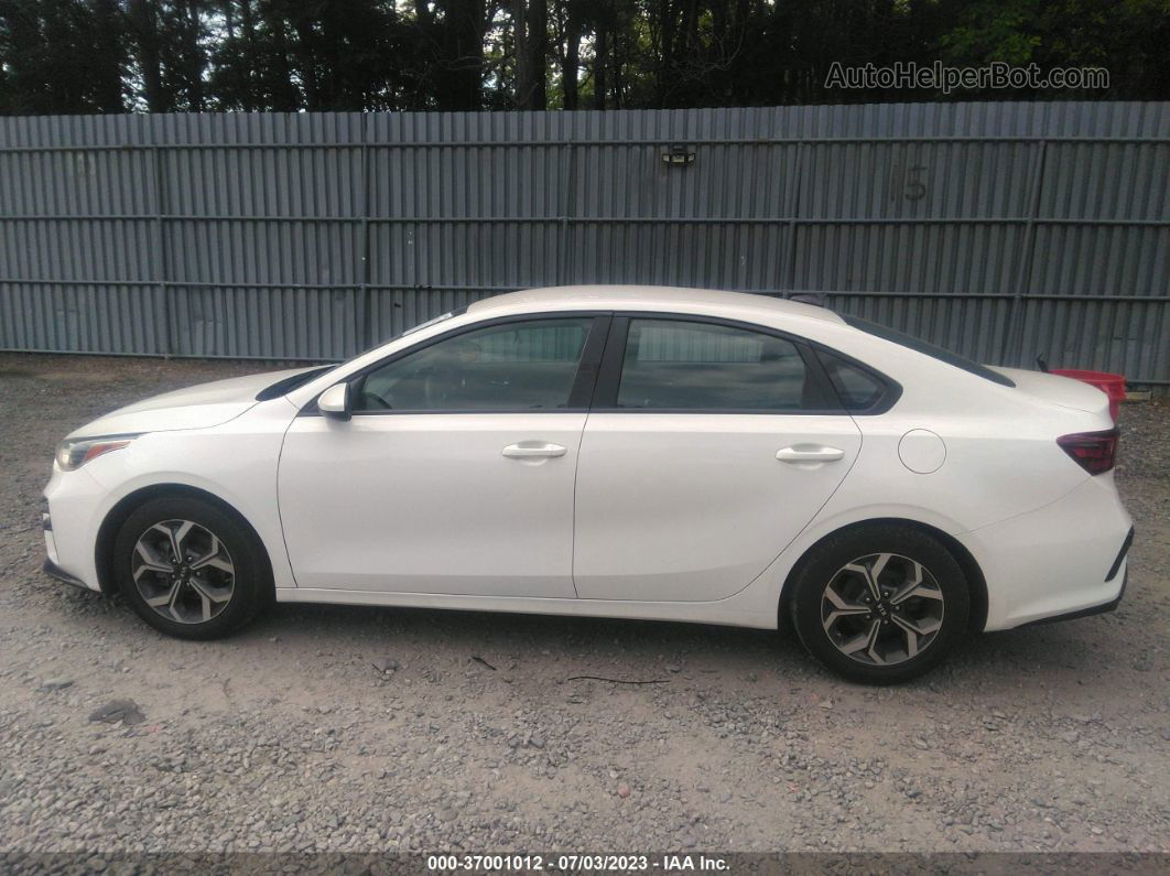 2020 Kia Forte Lxs White vin: 3KPF24AD5LE154020