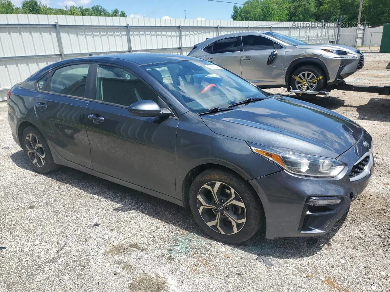 2020 Kia Forte Fe Charcoal vin: 3KPF24AD5LE155152