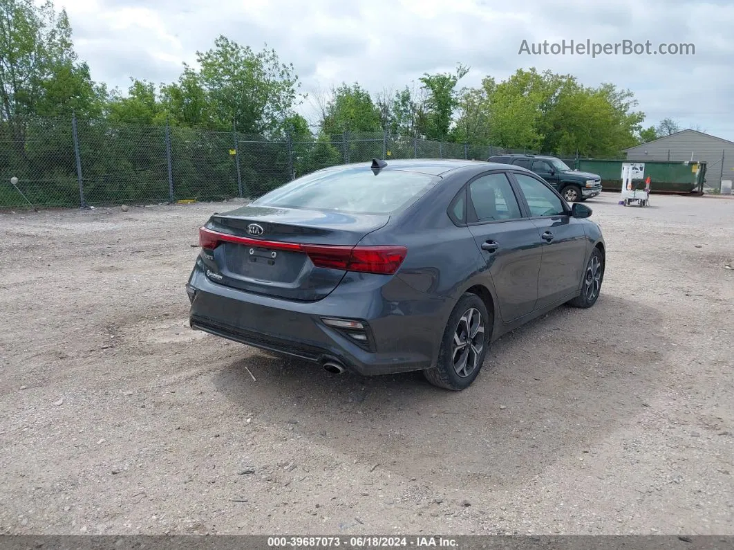 2020 Kia Forte Lxs Gray vin: 3KPF24AD5LE158228