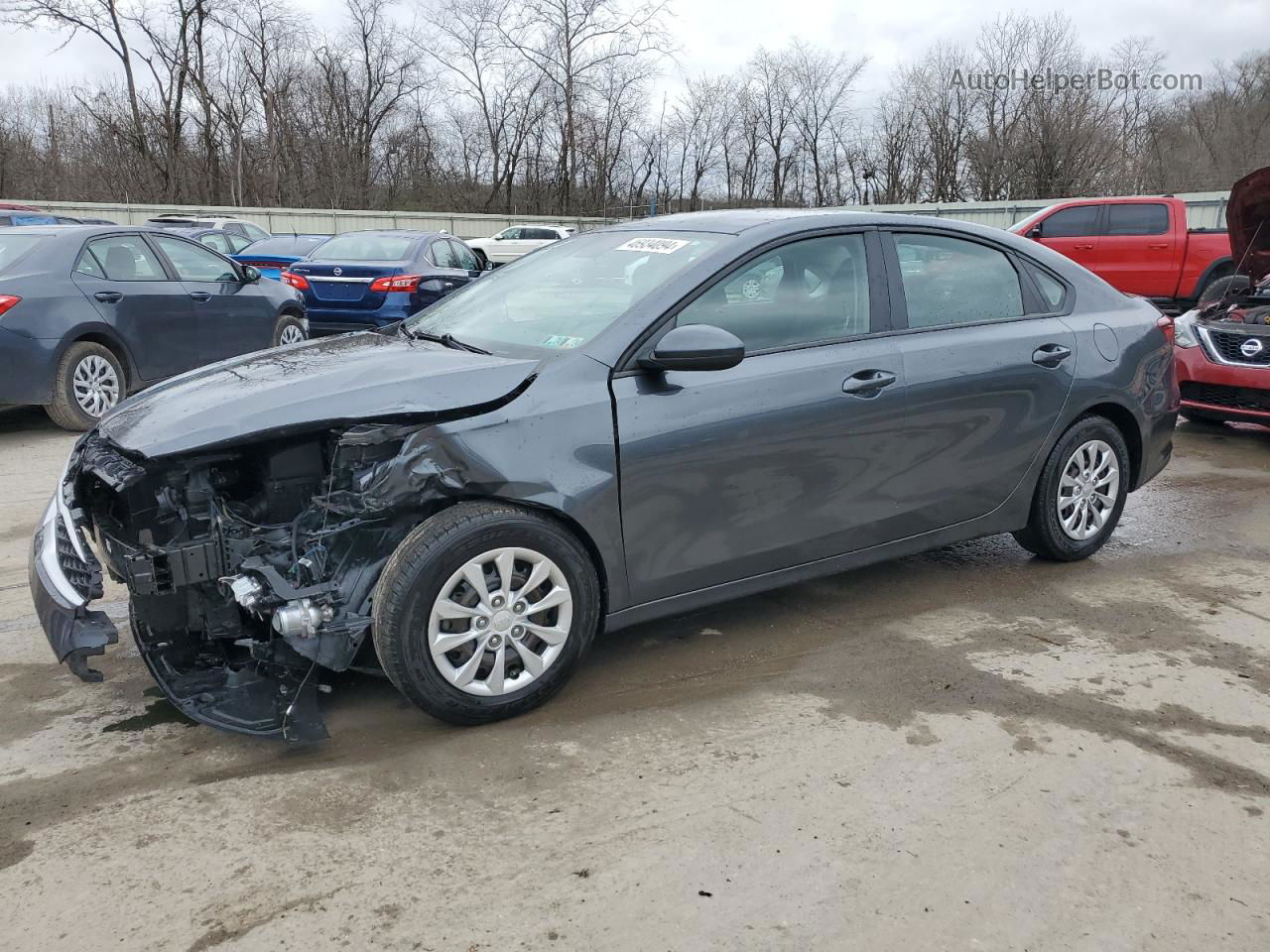 2020 Kia Forte Fe Charcoal vin: 3KPF24AD5LE168192