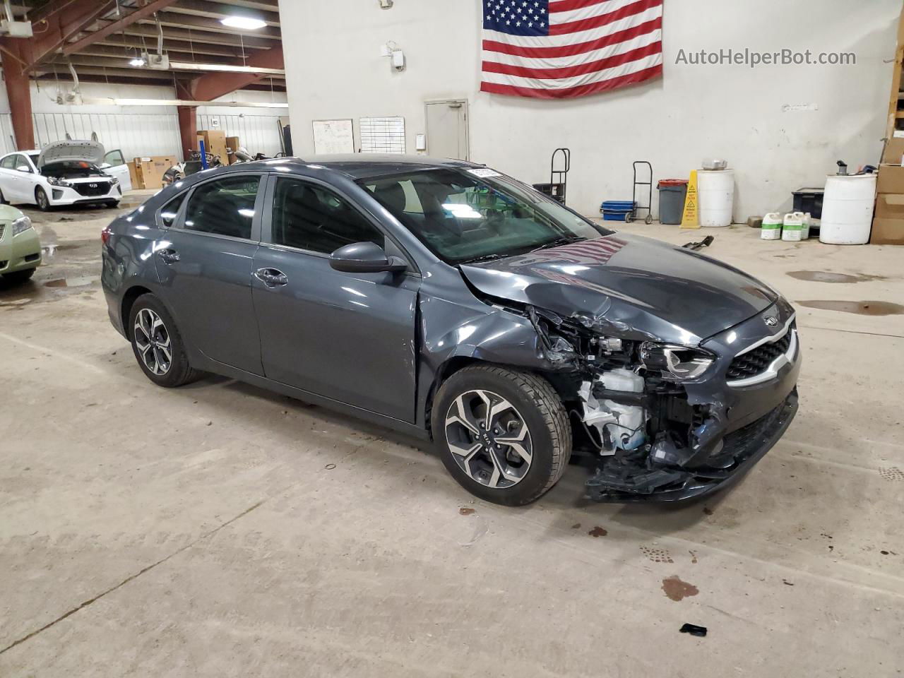 2020 Kia Forte Fe Blue vin: 3KPF24AD5LE171237