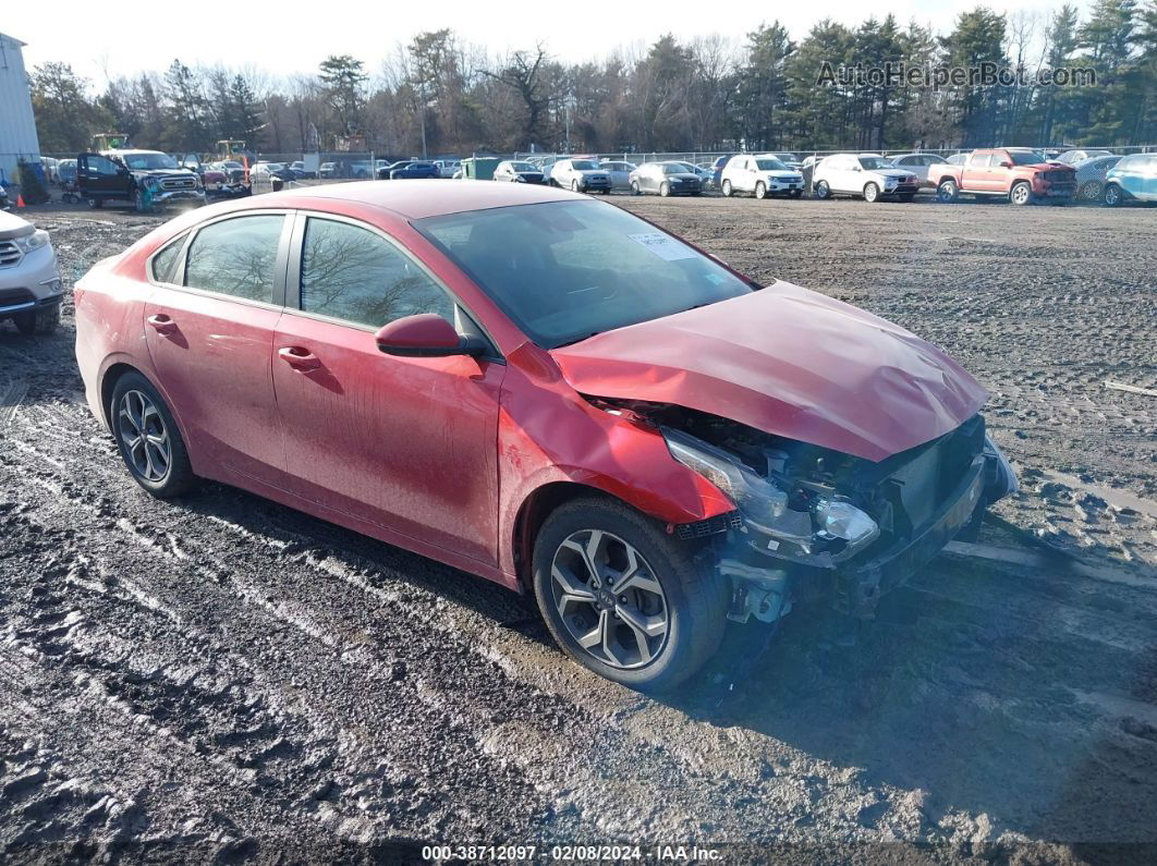 2020 Kia Forte Lxs Red vin: 3KPF24AD5LE183257