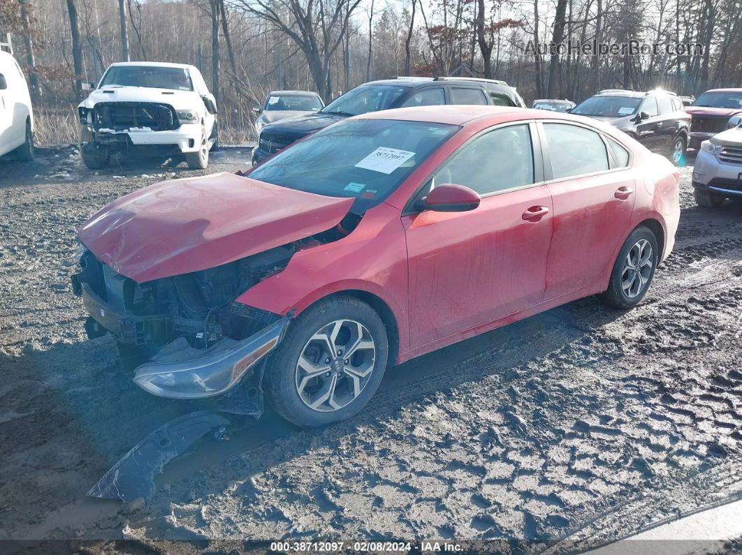 2020 Kia Forte Lxs Red vin: 3KPF24AD5LE183257