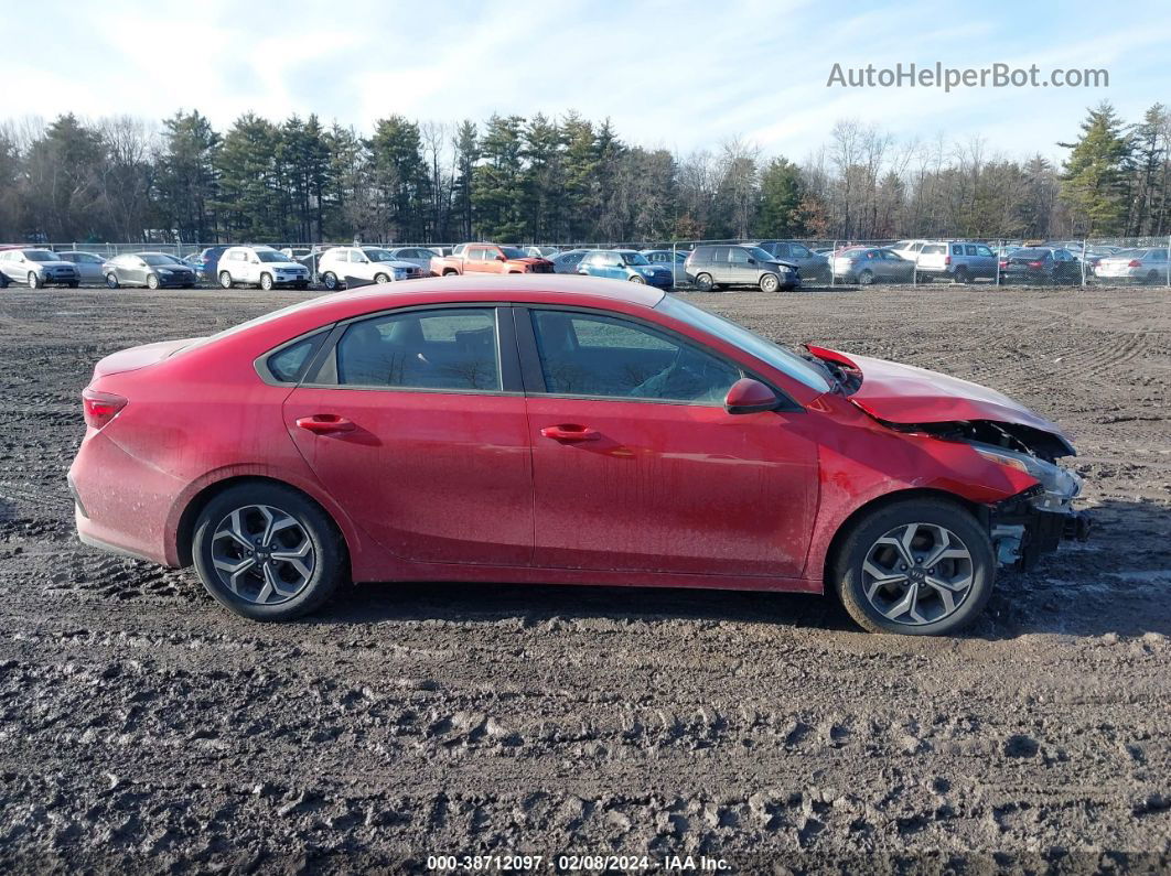 2020 Kia Forte Lxs Red vin: 3KPF24AD5LE183257