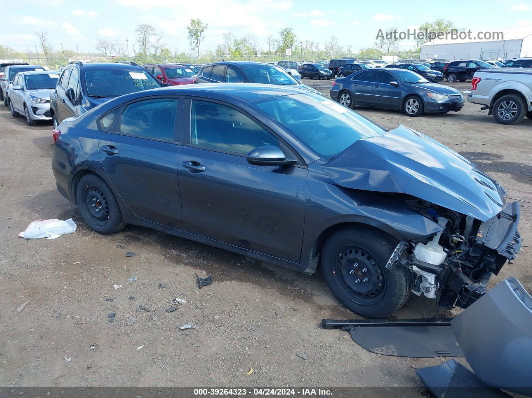 2020 Kia Forte Fe Gray vin: 3KPF24AD5LE193075