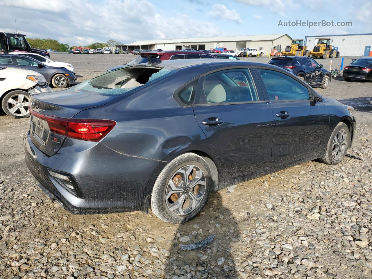 2020 Kia Forte Fe Charcoal vin: 3KPF24AD5LE193951