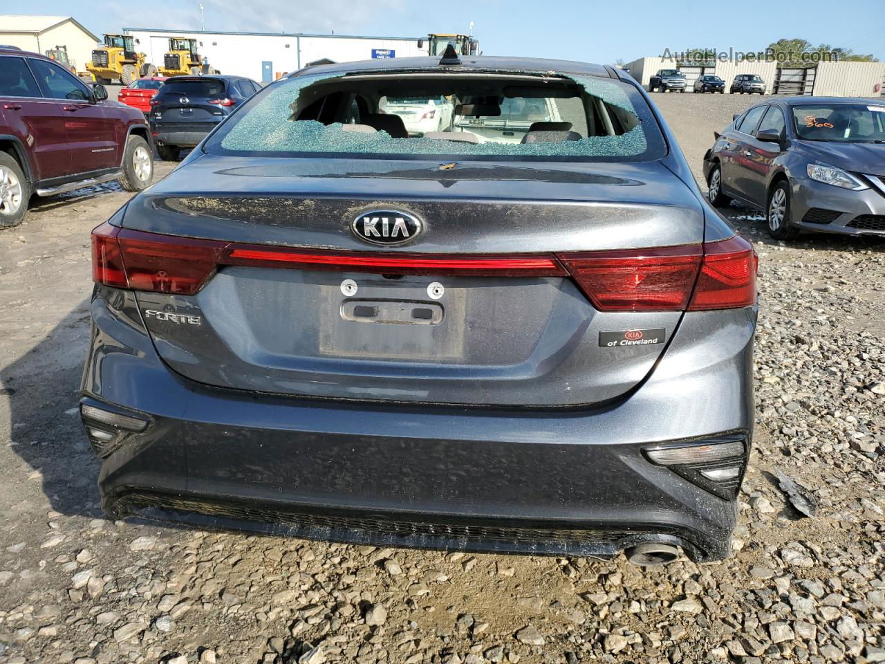 2020 Kia Forte Fe Charcoal vin: 3KPF24AD5LE193951