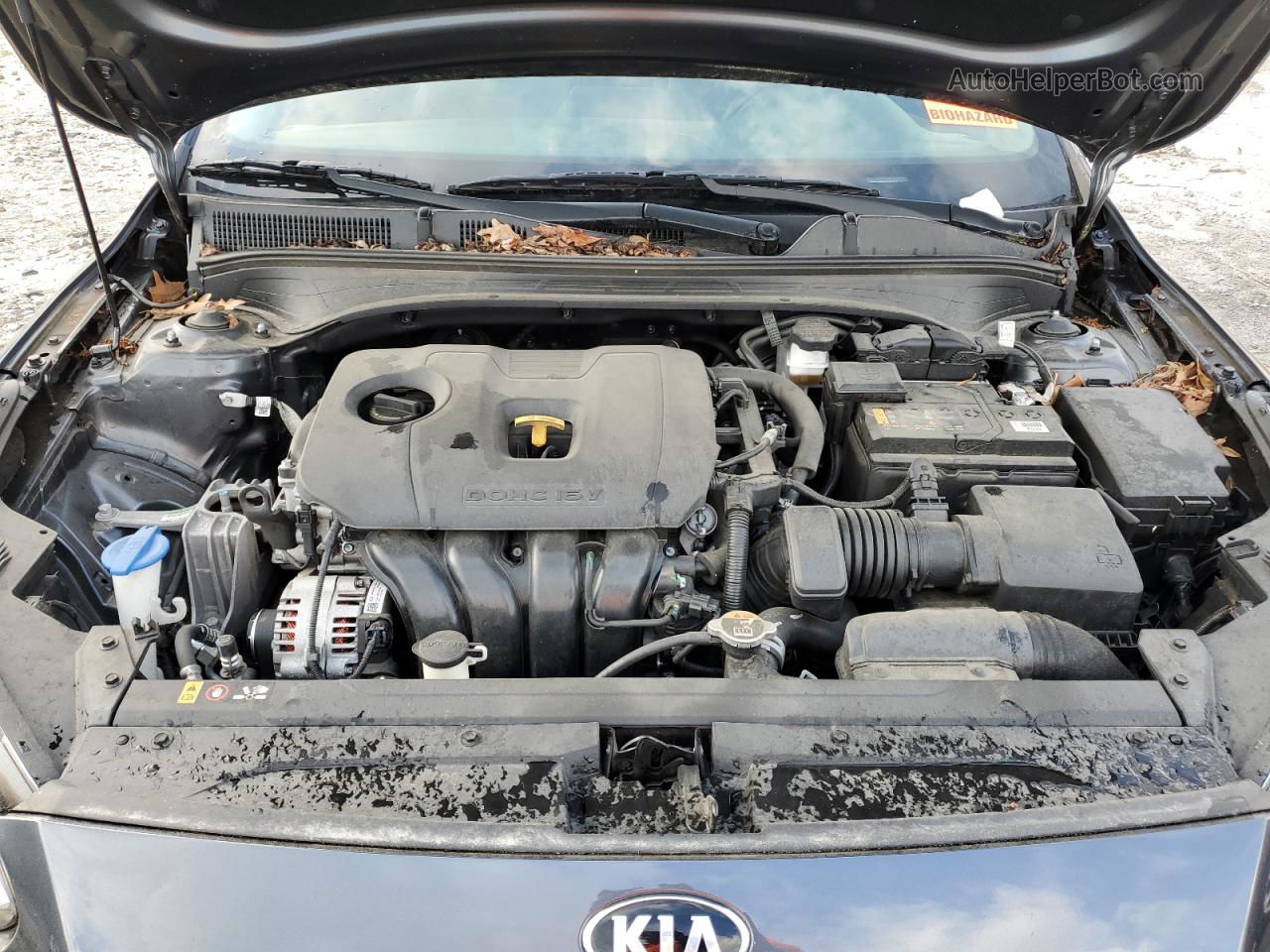 2020 Kia Forte Fe Charcoal vin: 3KPF24AD5LE193951