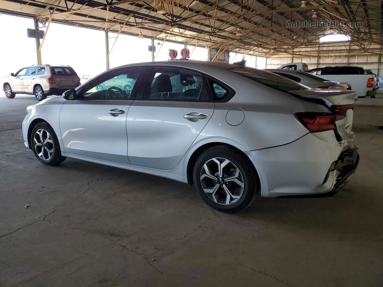 2020 Kia Forte Fe Silver vin: 3KPF24AD5LE195229