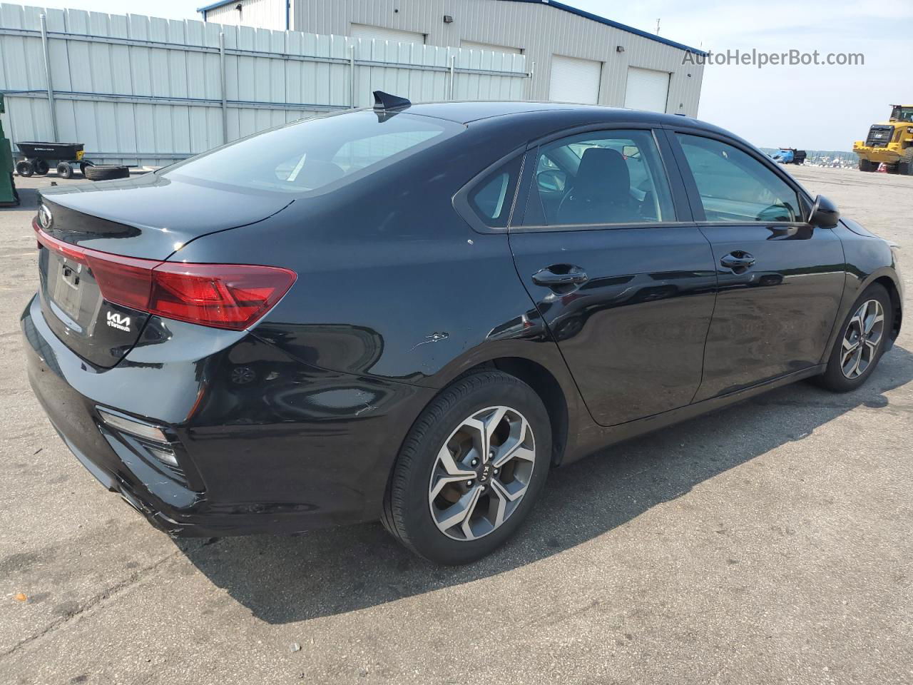 2020 Kia Forte Fe Черный vin: 3KPF24AD5LE198101