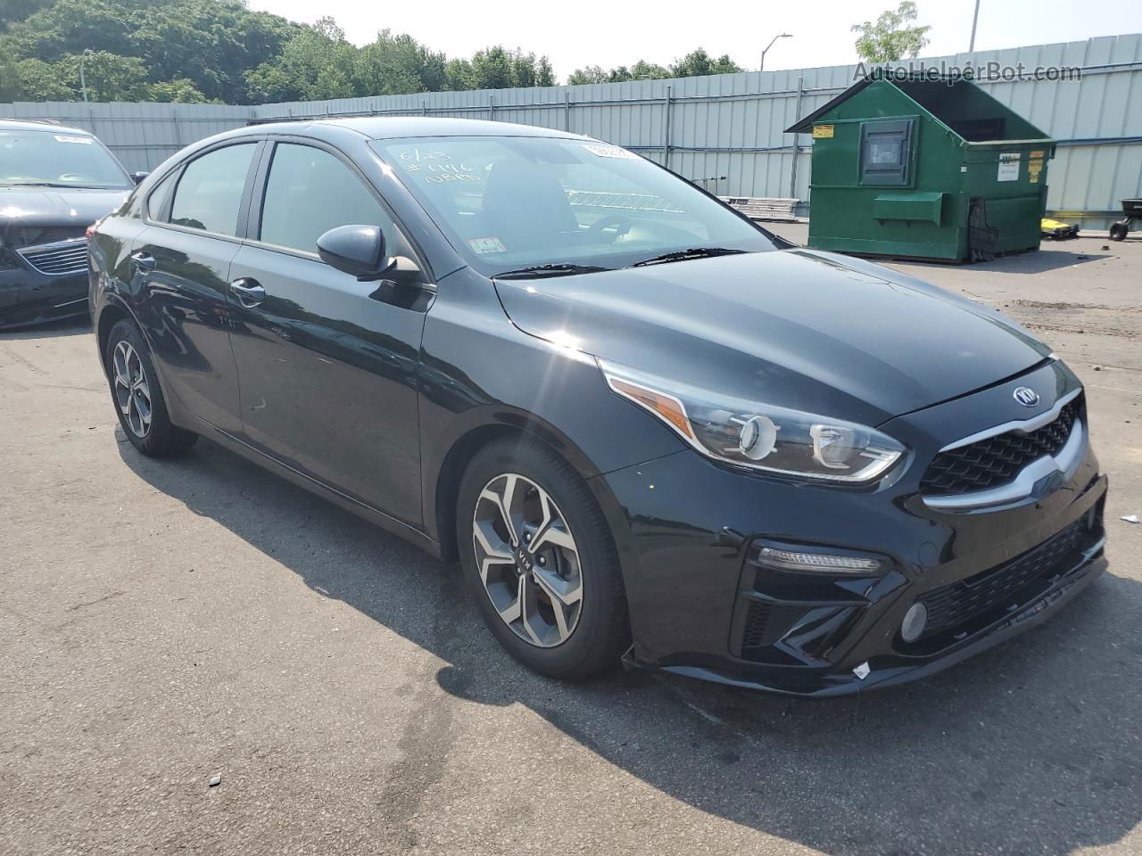 2020 Kia Forte Fe Black vin: 3KPF24AD5LE198101