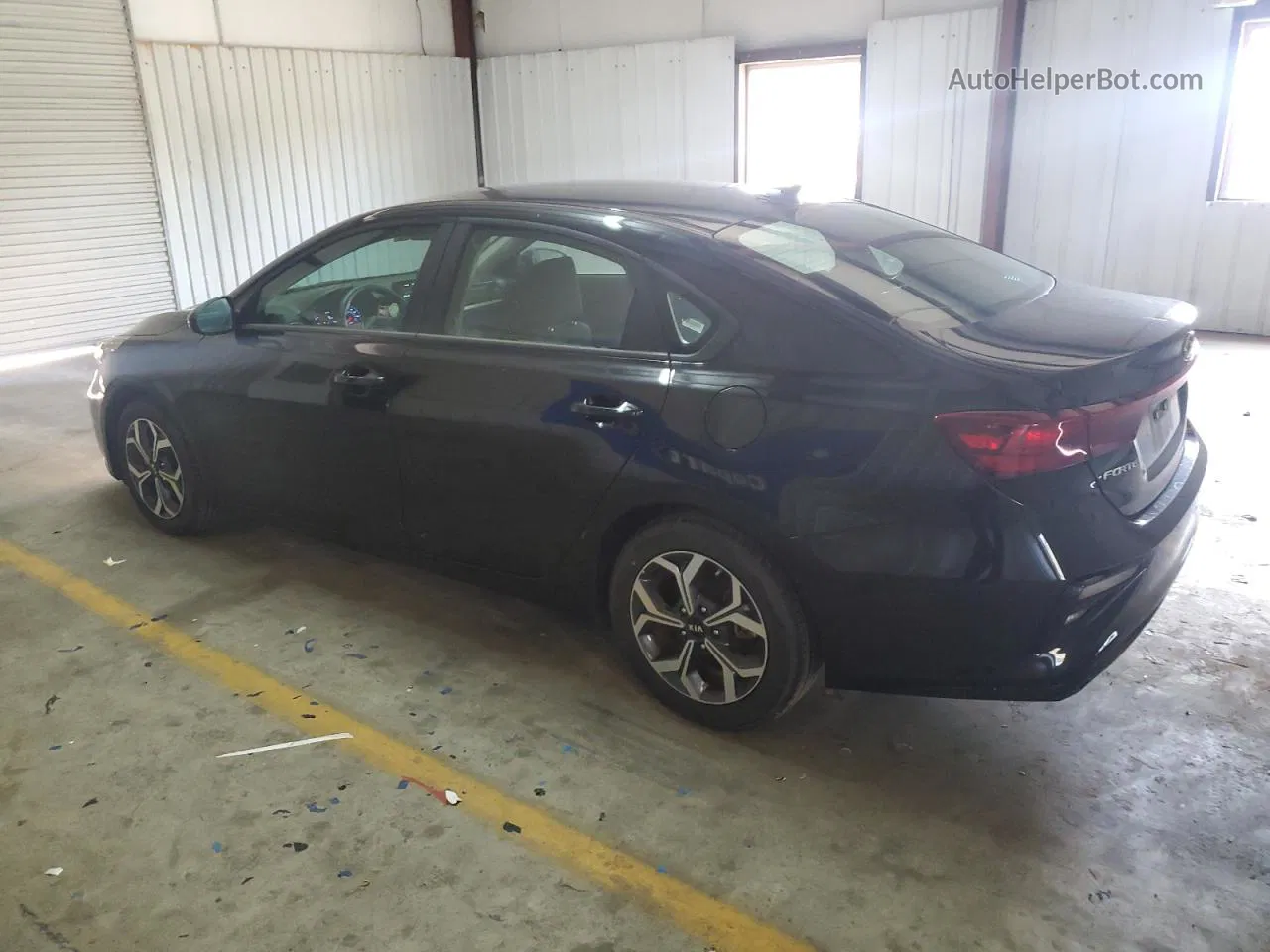 2020 Kia Forte Fe Черный vin: 3KPF24AD5LE203359