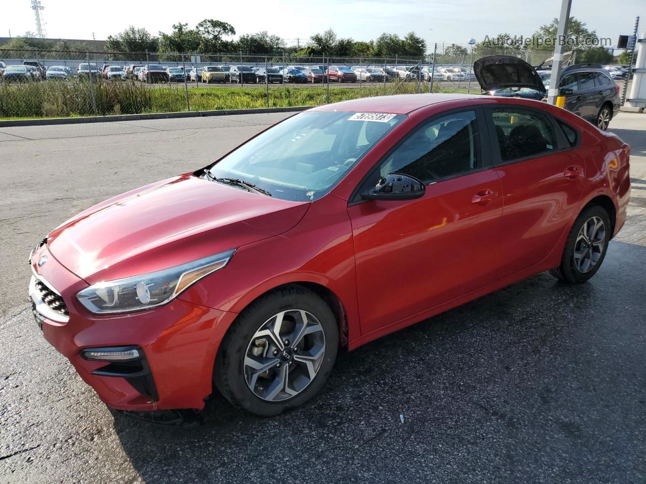 2020 Kia Forte Fe Red vin: 3KPF24AD5LE206083