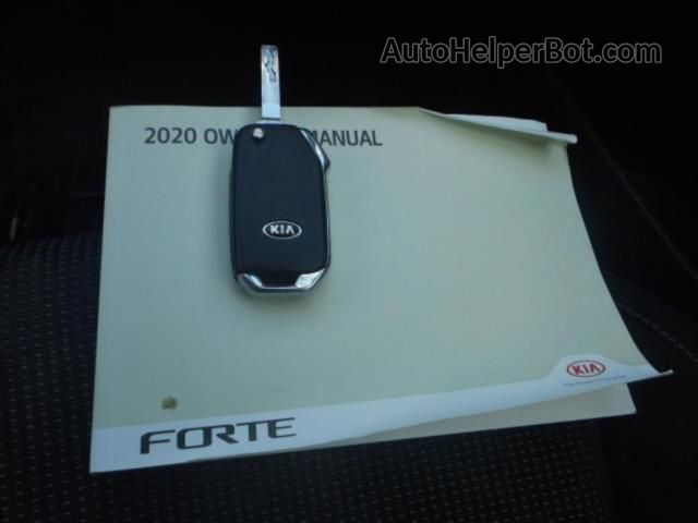 2020 Kia Forte Lxs White vin: 3KPF24AD5LE211364