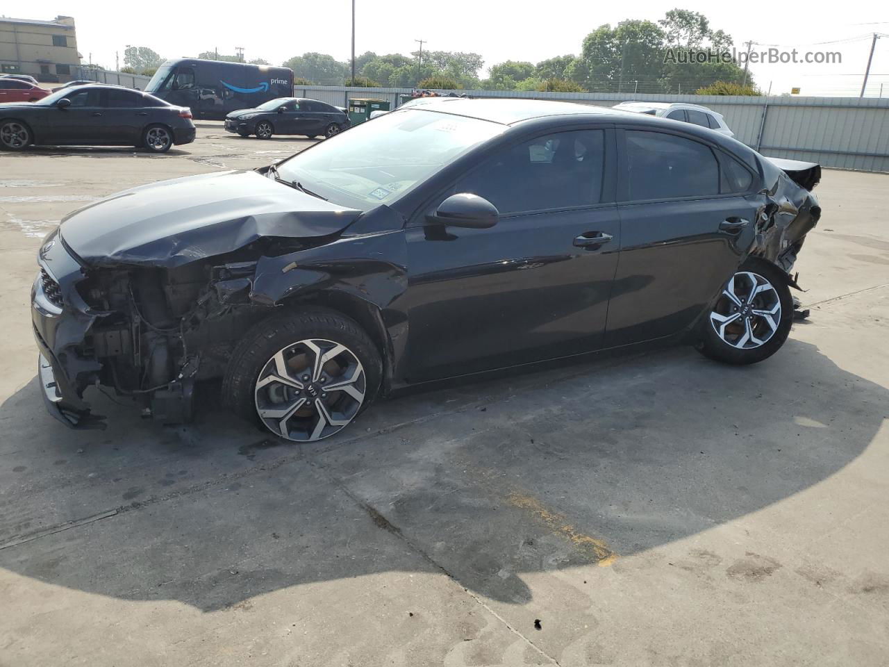 2020 Kia Forte Fe Black vin: 3KPF24AD5LE216208