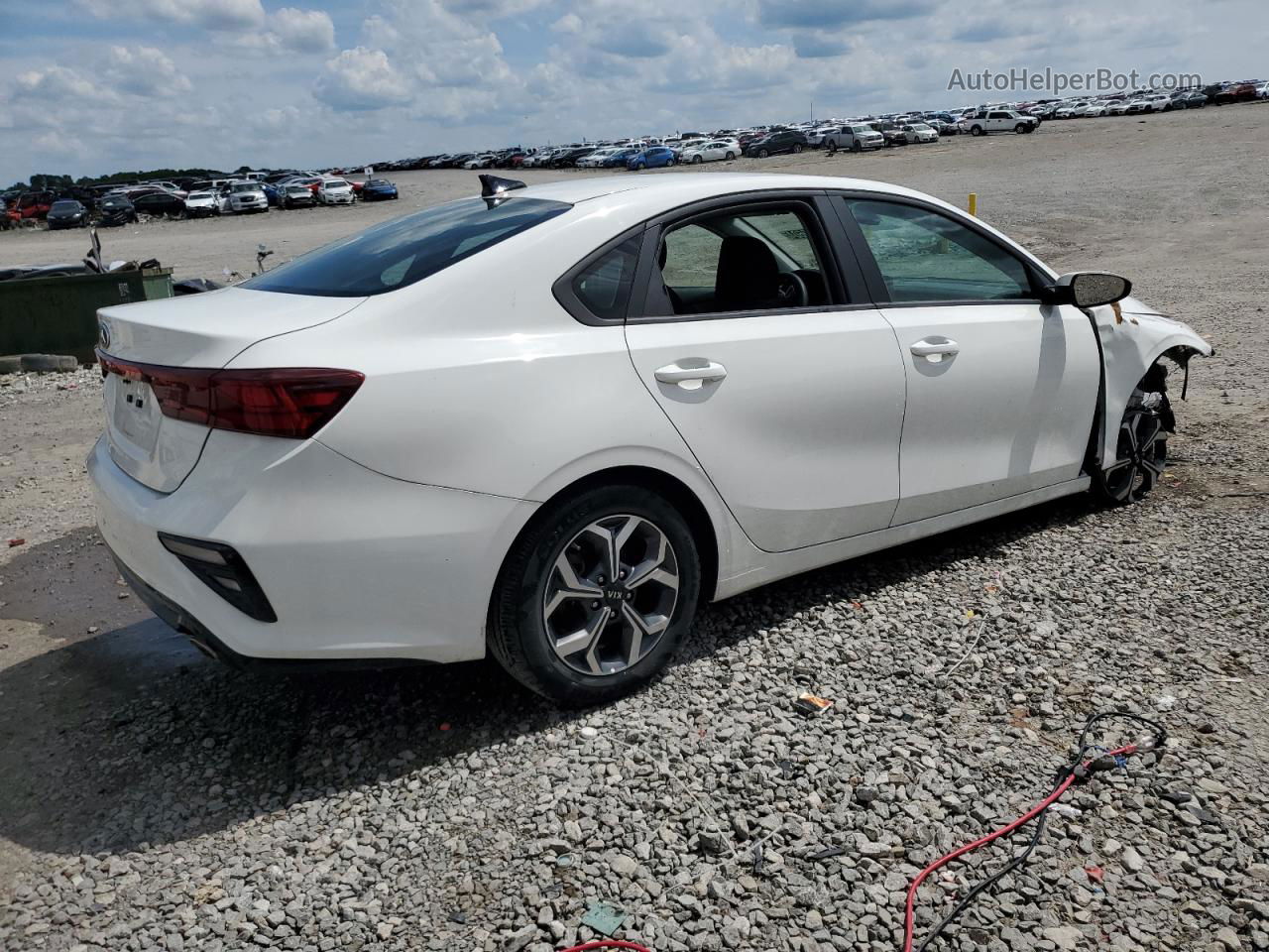 2020 Kia Forte Fe Белый vin: 3KPF24AD5LE219223