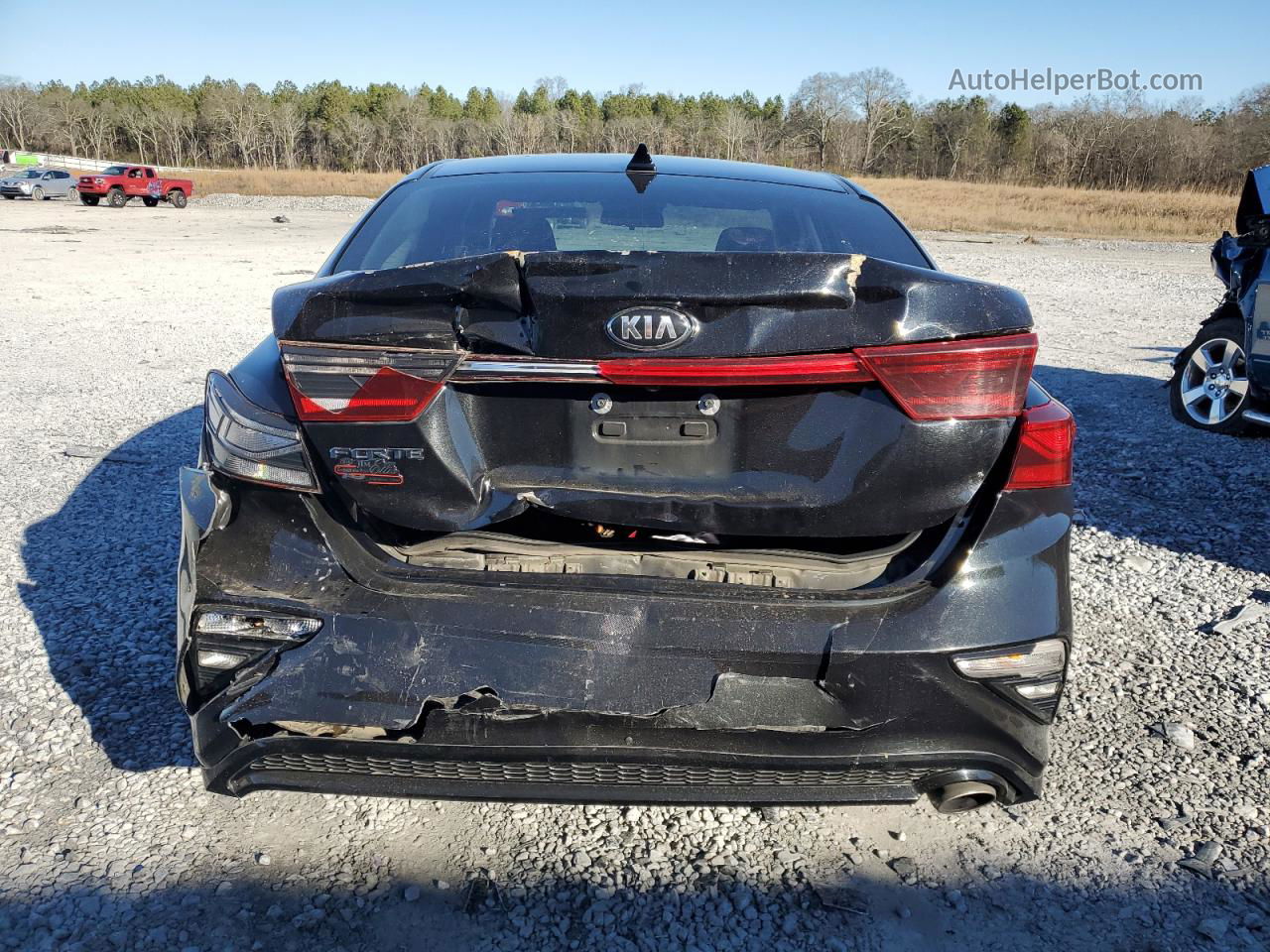 2020 Kia Forte Fe Black vin: 3KPF24AD5LE221618