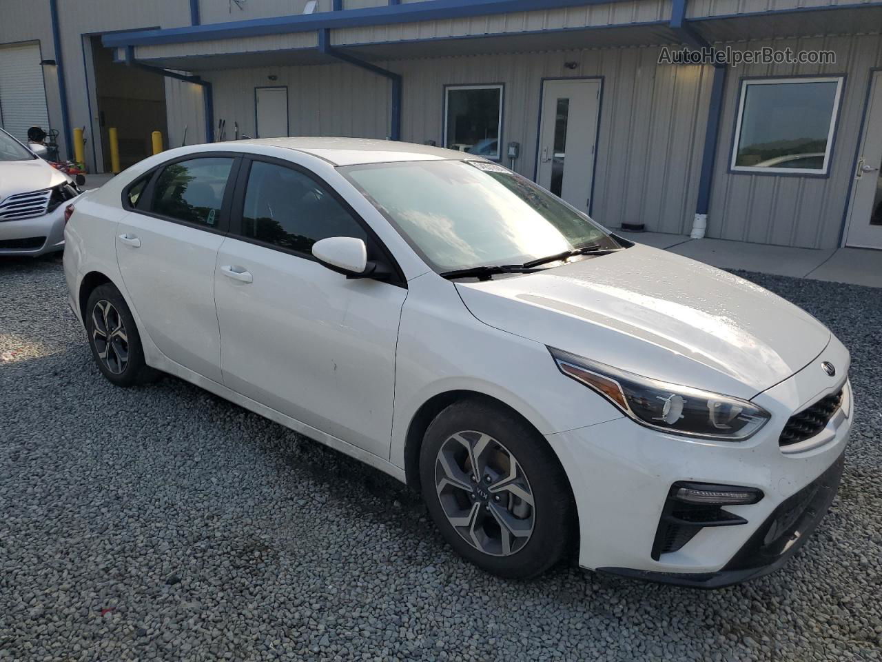 2020 Kia Forte Fe White vin: 3KPF24AD5LE233560