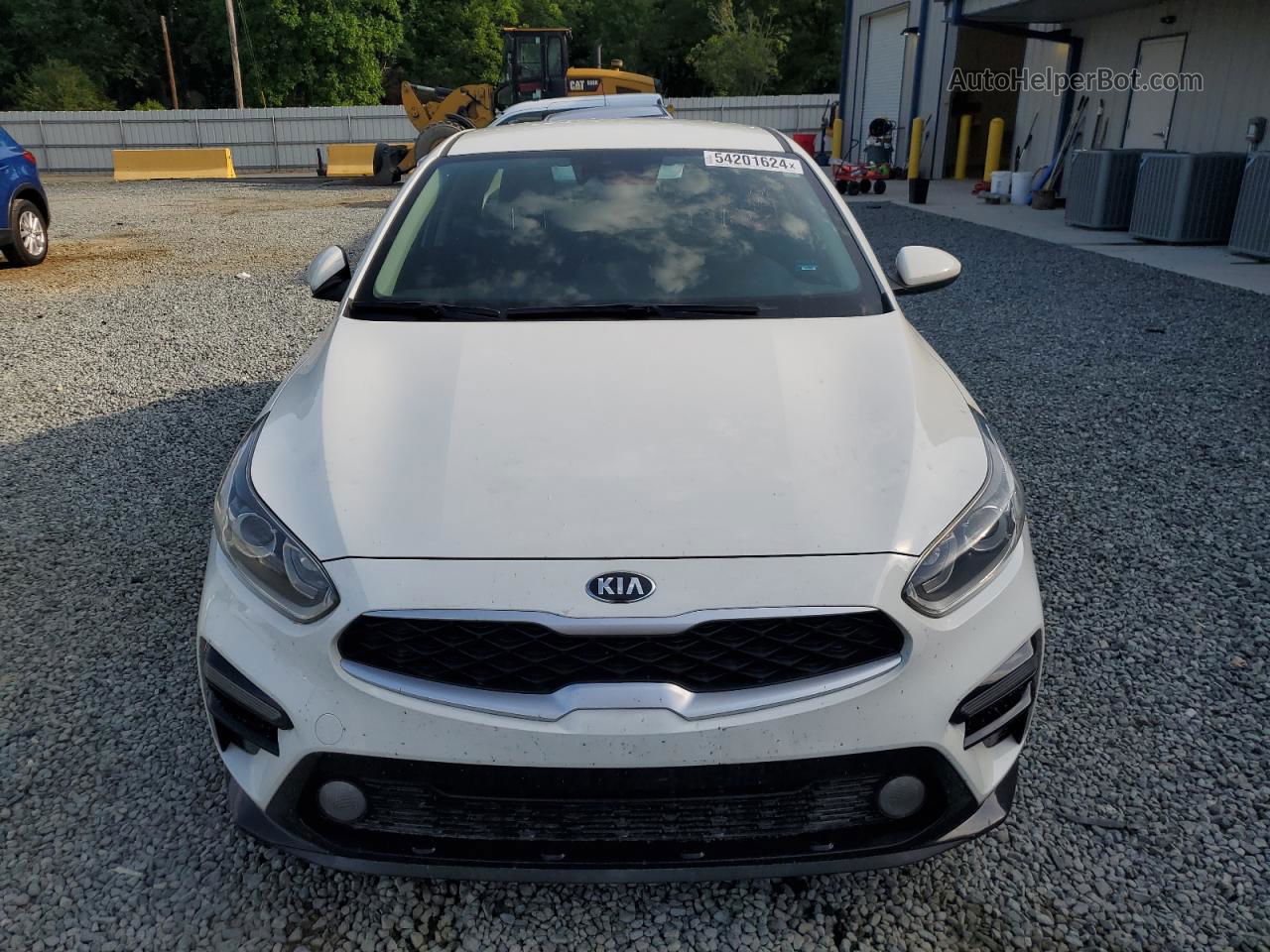 2020 Kia Forte Fe White vin: 3KPF24AD5LE233560