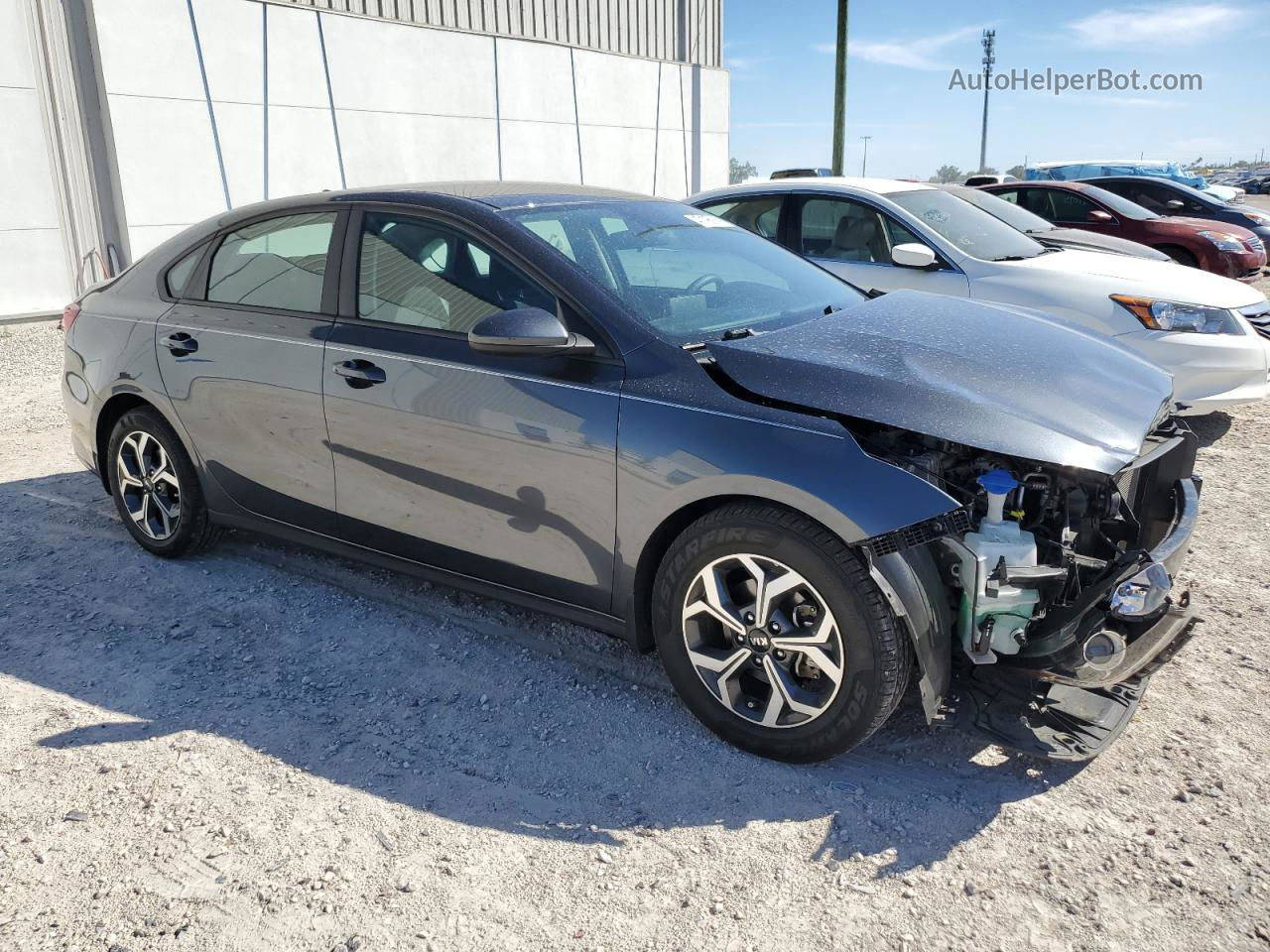 2020 Kia Forte Fe Угольный vin: 3KPF24AD5LE242856