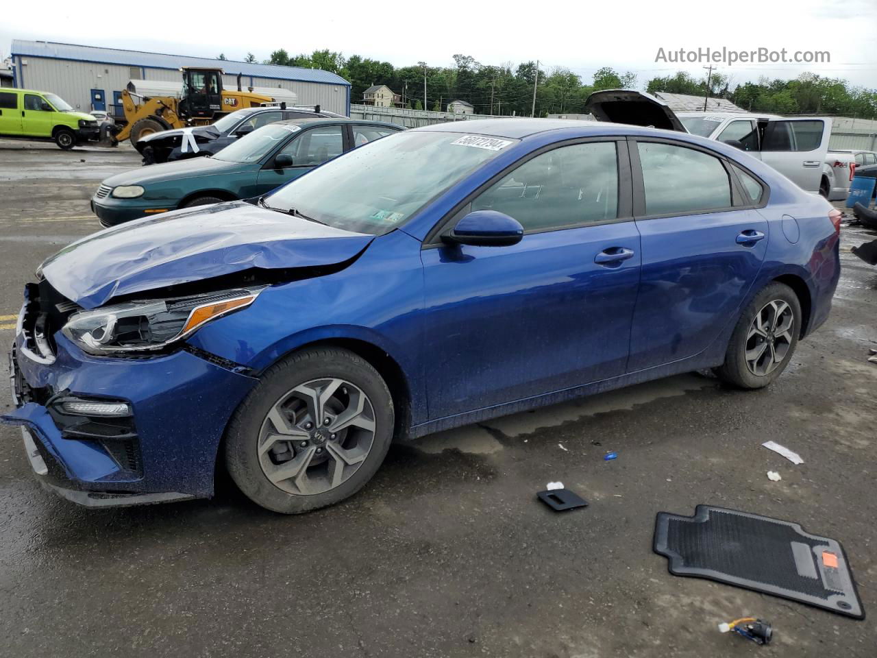 2020 Kia Forte Fe Blue vin: 3KPF24AD5LE245305