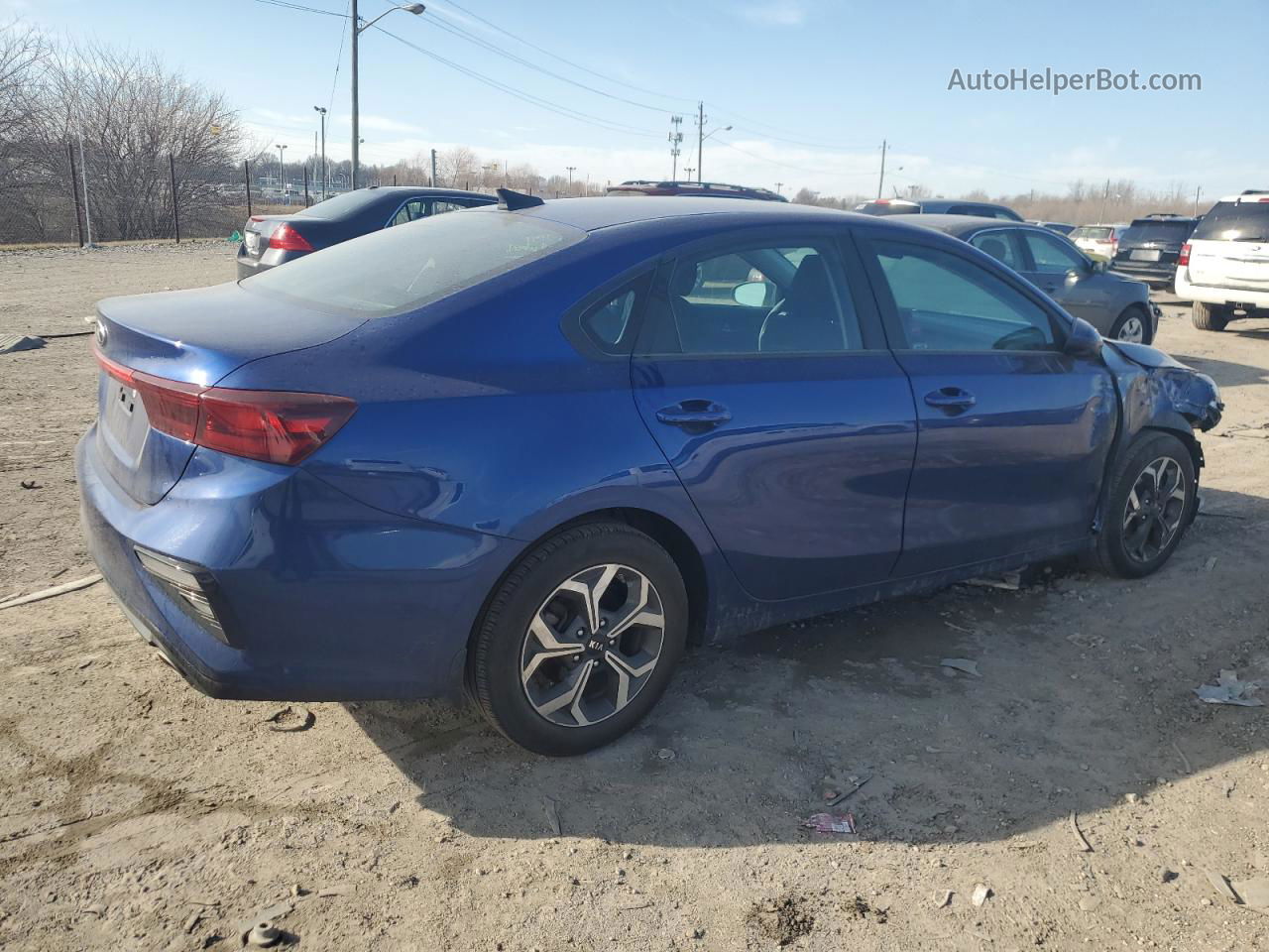 2020 Kia Forte Fe Blue vin: 3KPF24AD5LE248592